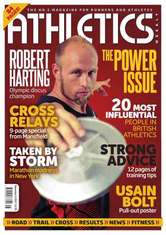 AW – Athletics Weekly Magazine issue AW November 8 2012