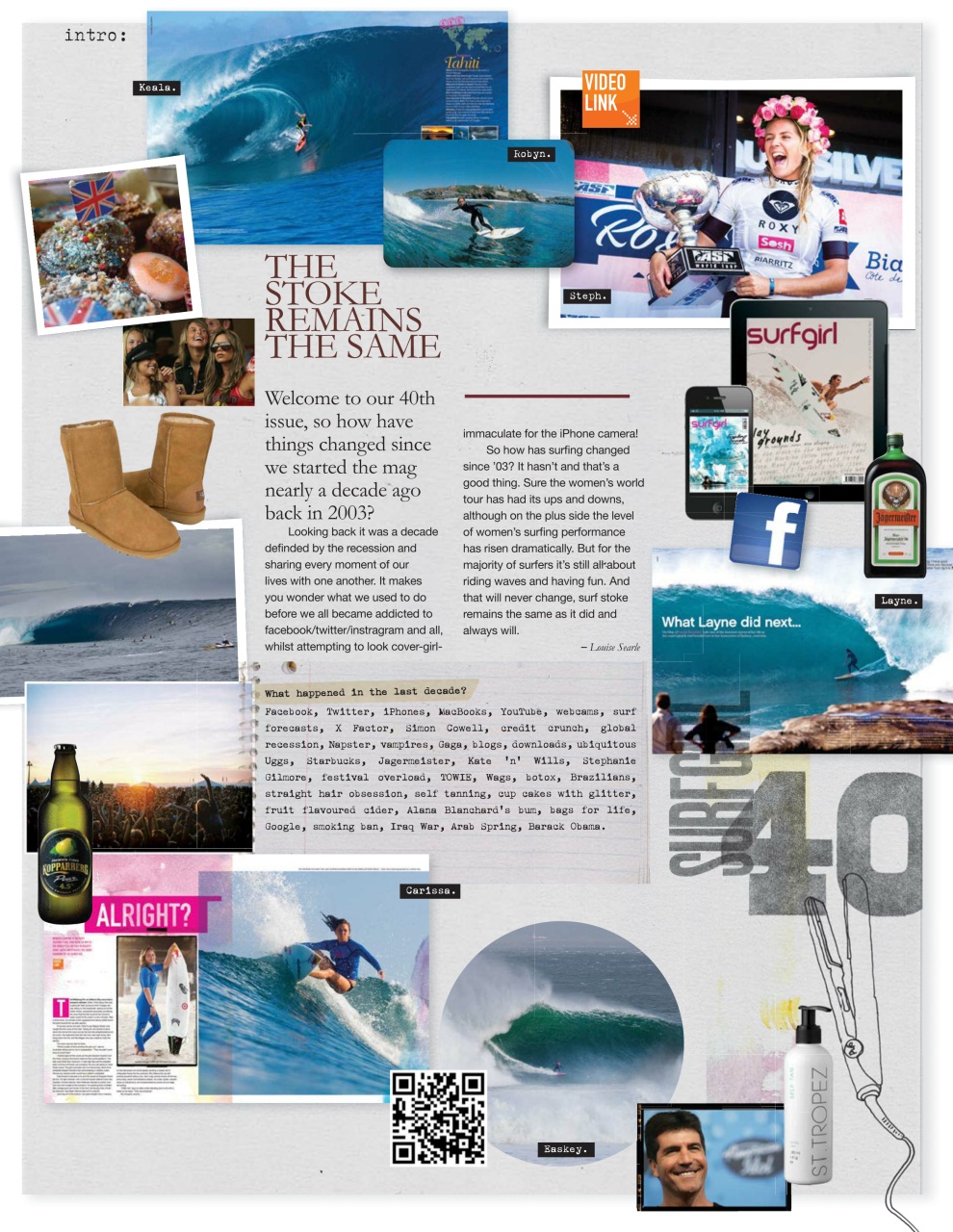 SurfGirl Magazine Preview Pages