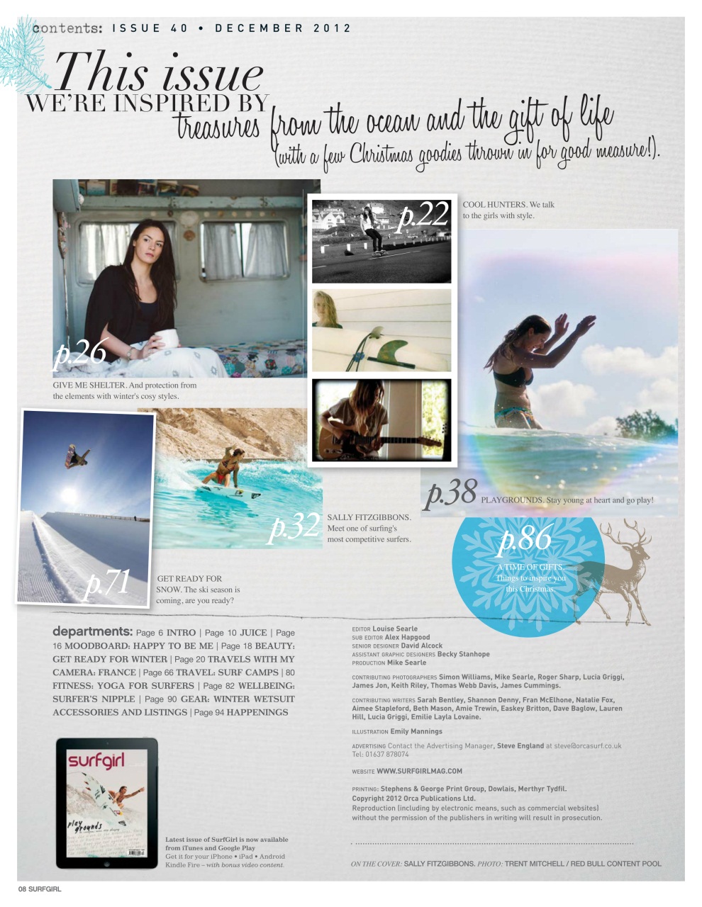 SurfGirl Magazine Preview Pages
