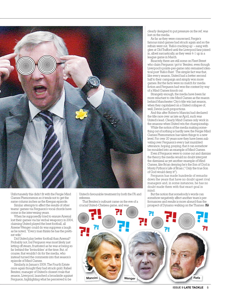 Late Tackle Football Magazine Preview Pages