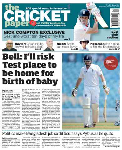 The Cricket Paper issue 7th November 2012