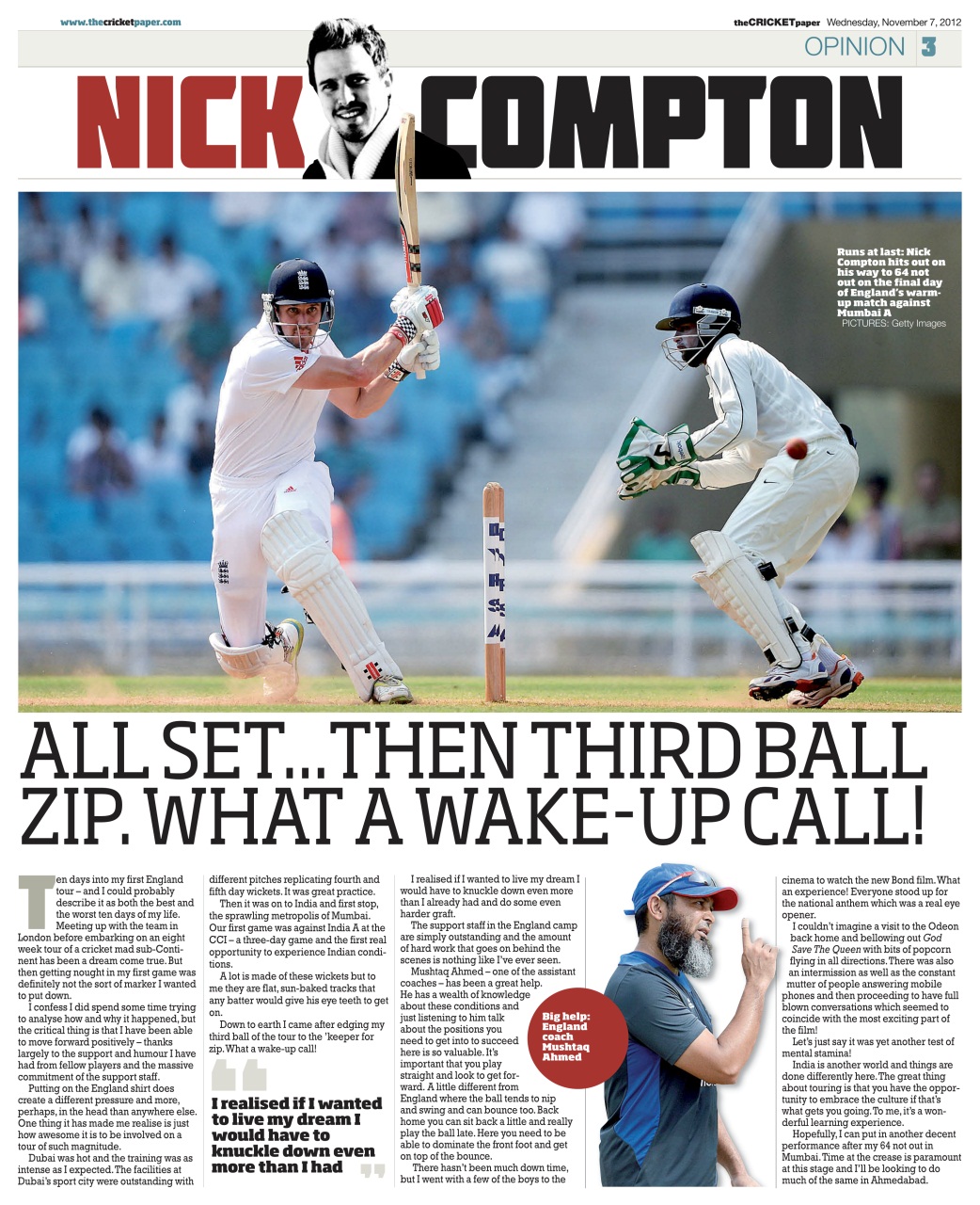 The Cricket Paper Preview Pages