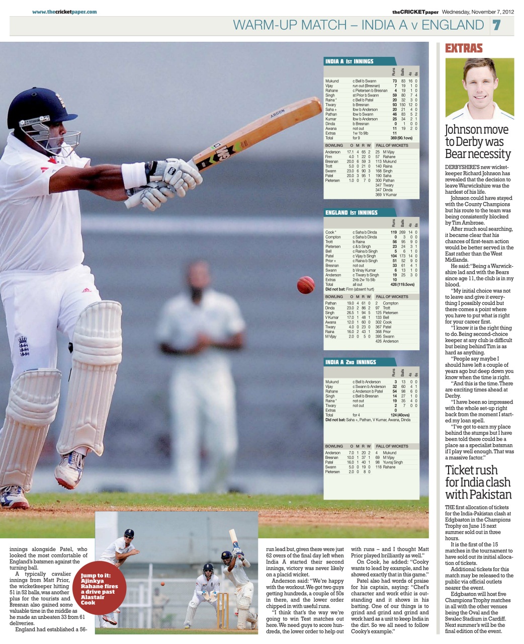 The Cricket Paper Preview Pages