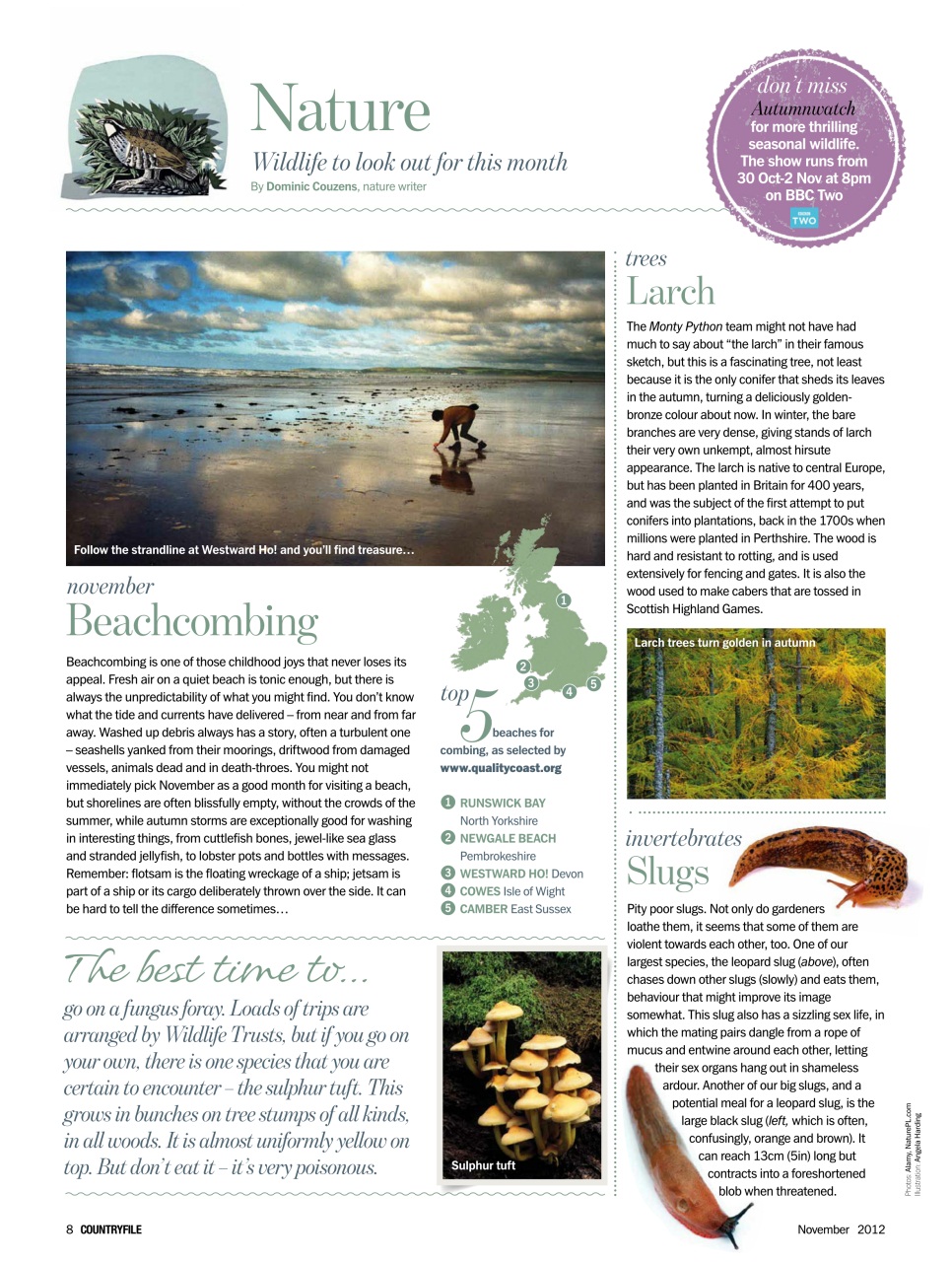 BBC Countryfile Magazine Preview Pages