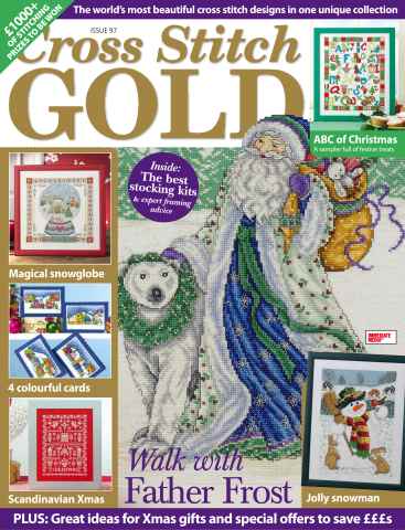 Cross Stitch Gold issue October 2012