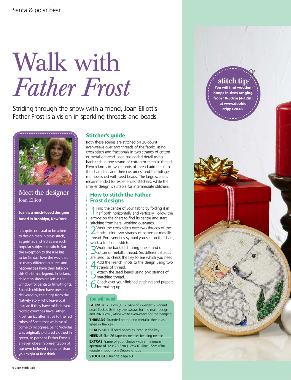 Cross Stitch Gold Preview Pages