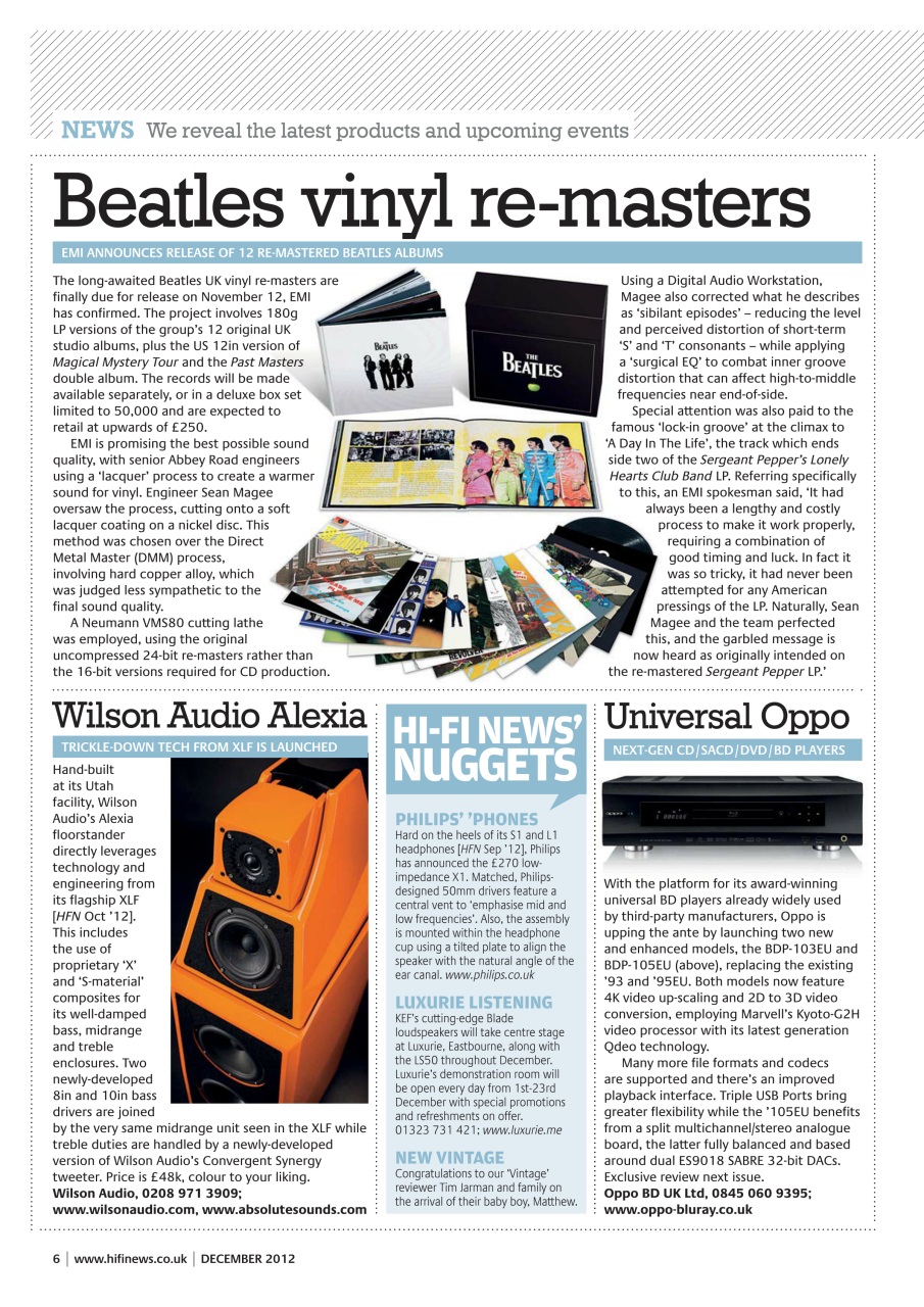 Hi-Fi News Preview Pages
