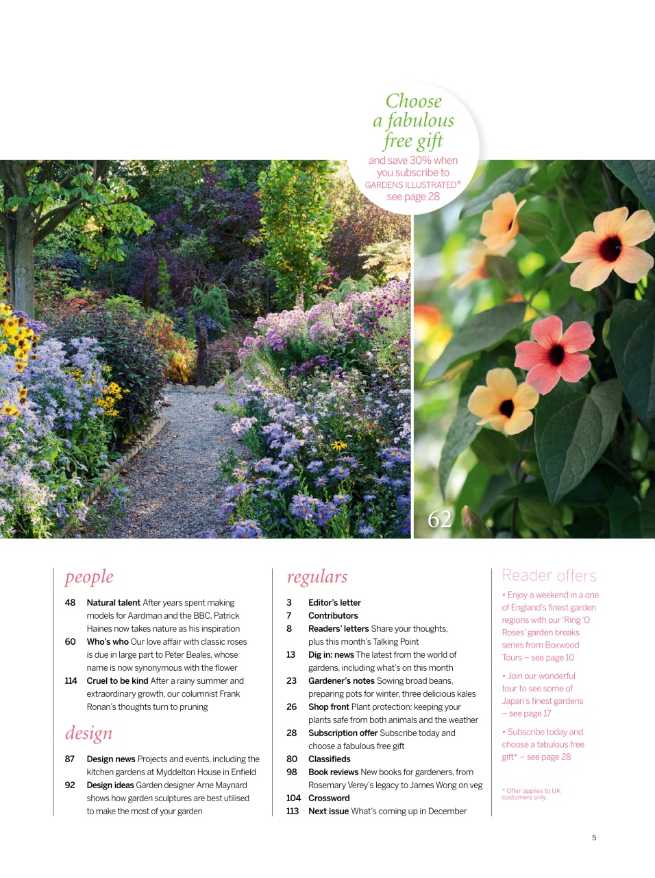 Gardens Illustrated Preview Pages