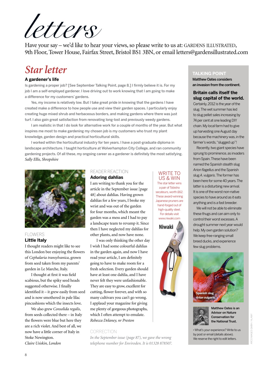 Gardens Illustrated Preview Pages