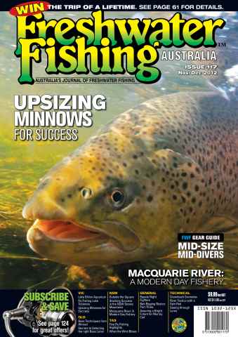 Freshwater Fishing Australia issue FWF117 Nov-Dec 2012