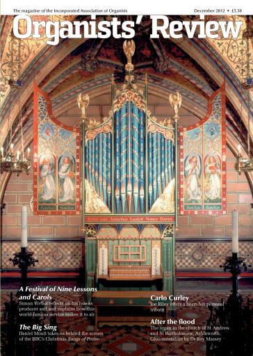 Organists' Review issue 