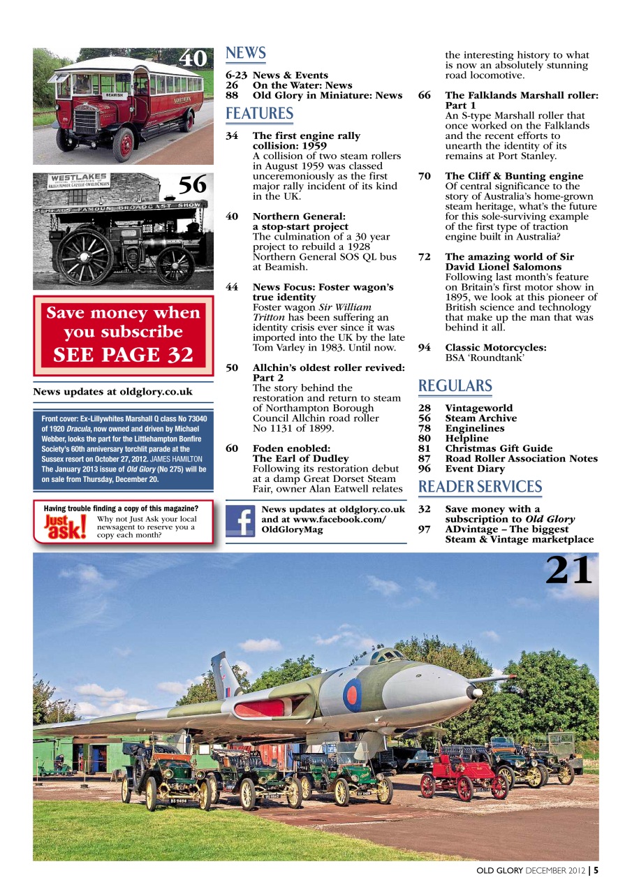 Old Glory Magazine Preview Pages