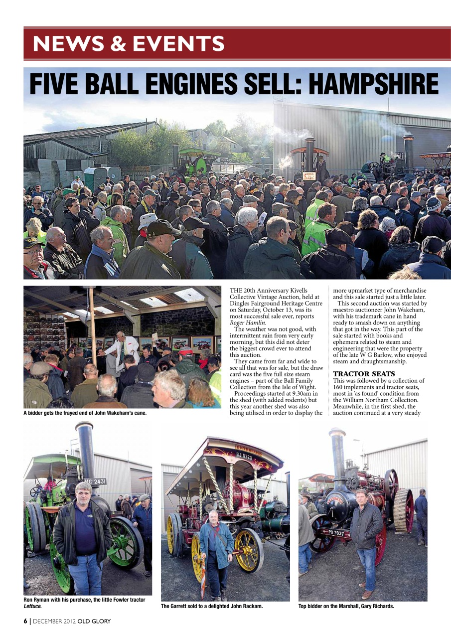 Old Glory Magazine Preview Pages