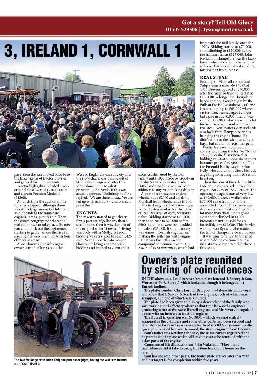 Old Glory Magazine Preview Pages