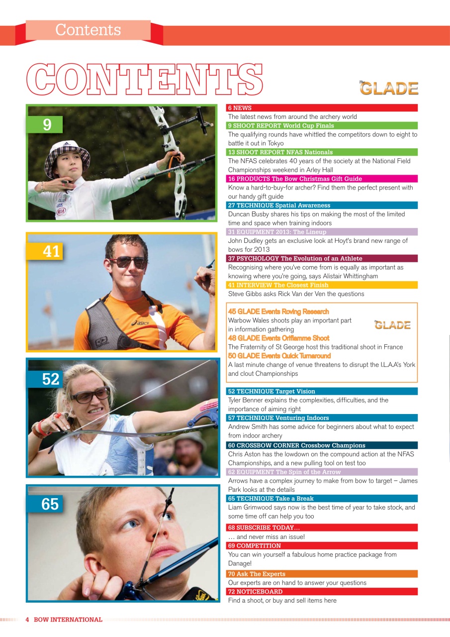 Bow International Preview Pages