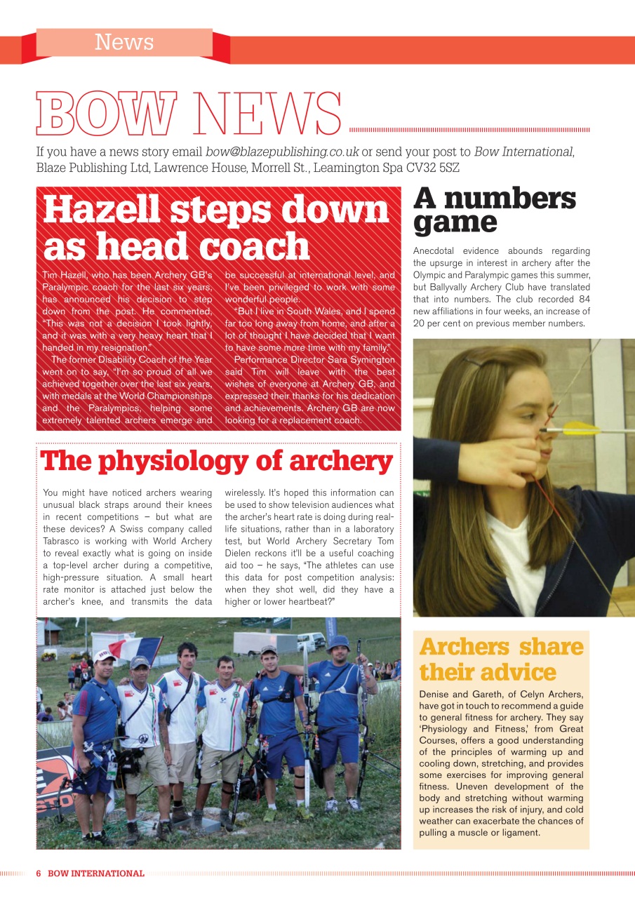 Bow International Preview Pages