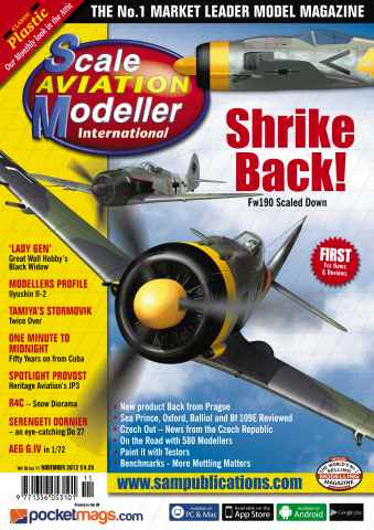 Scale Aviation and Military Modeller International (A) issue SAMI Vol 18 Iss 11 Nov 2012