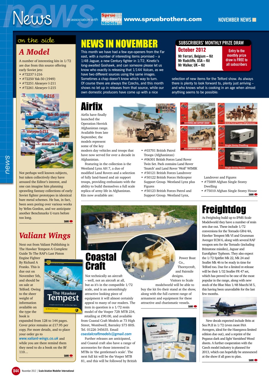 Scale Aviation and Military Modeller International (A) Preview Pages