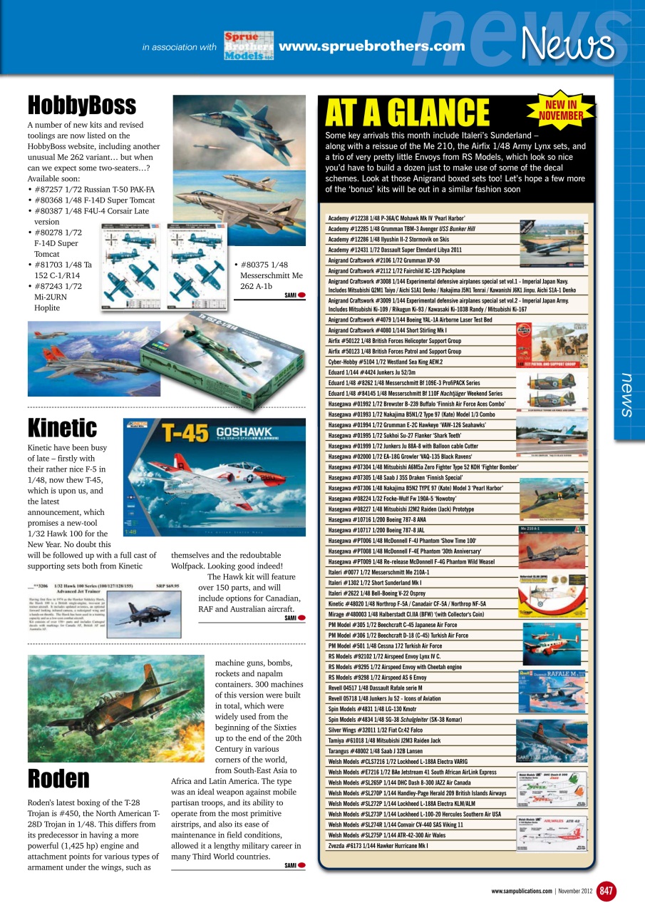 Scale Aviation and Military Modeller International (A) Preview Pages