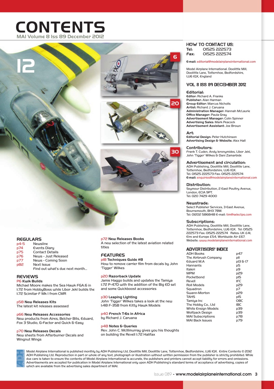 Model Airplane International Preview Pages