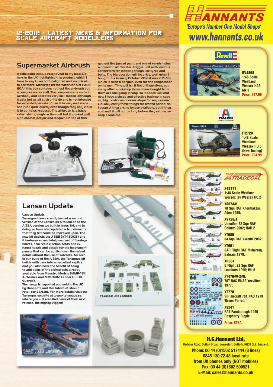 Model Airplane International Preview Pages