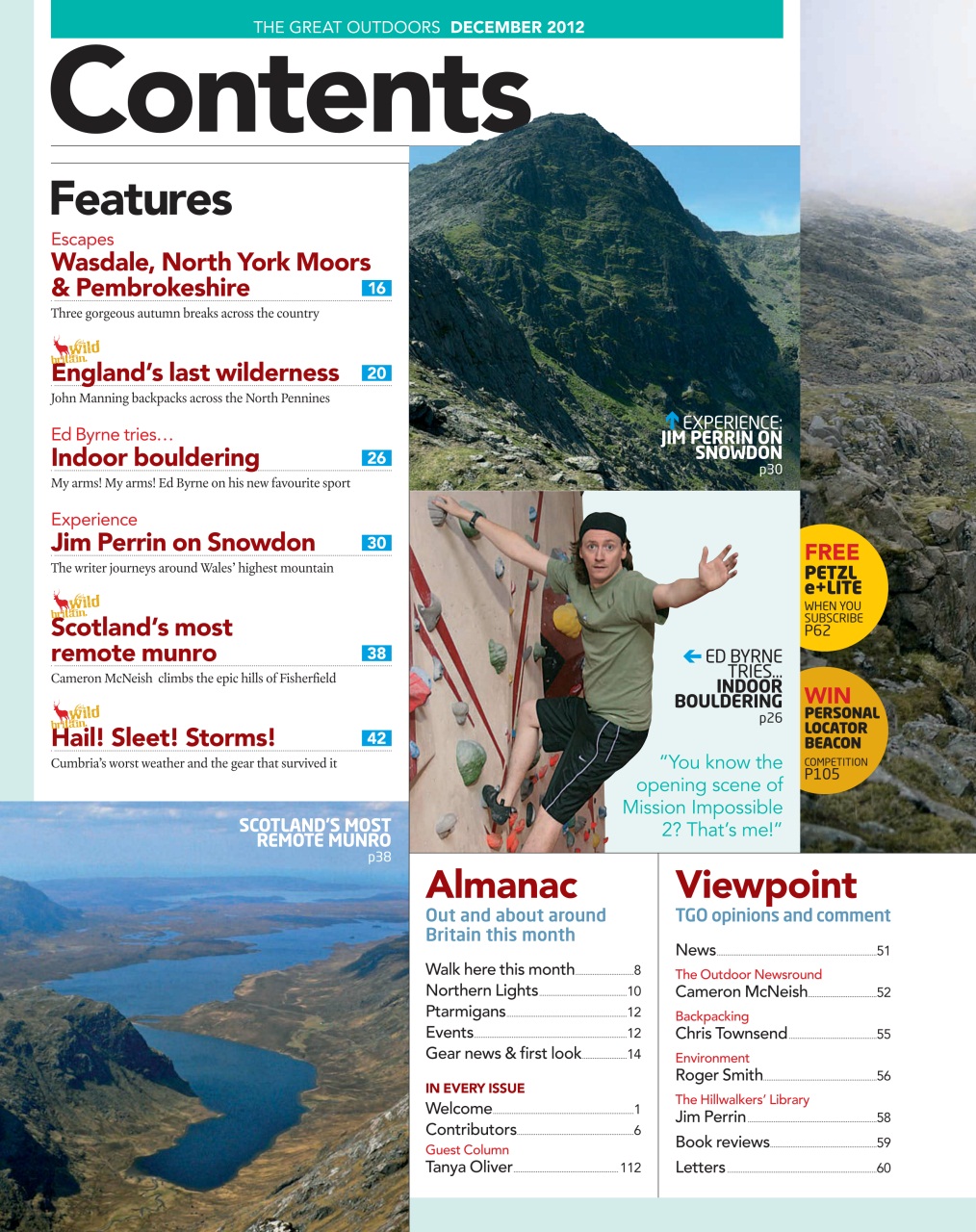 TGO - The Great Outdoors Magazine Preview Pages