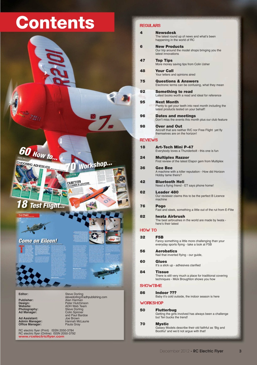 RC Electric Flyer Preview Pages
