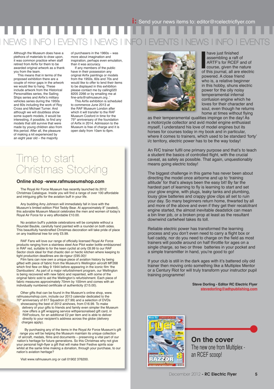 RC Electric Flyer Preview Pages