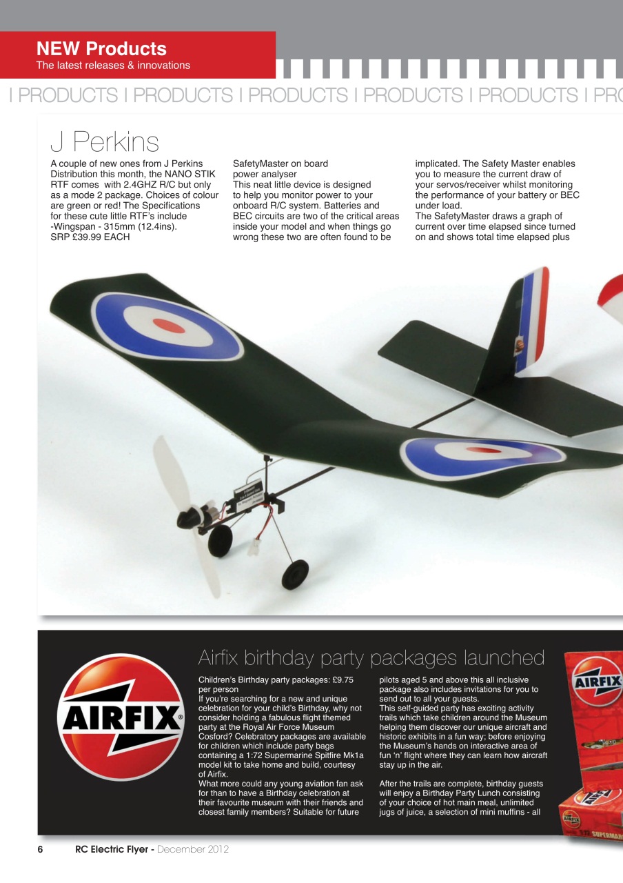 RC Electric Flyer Preview Pages