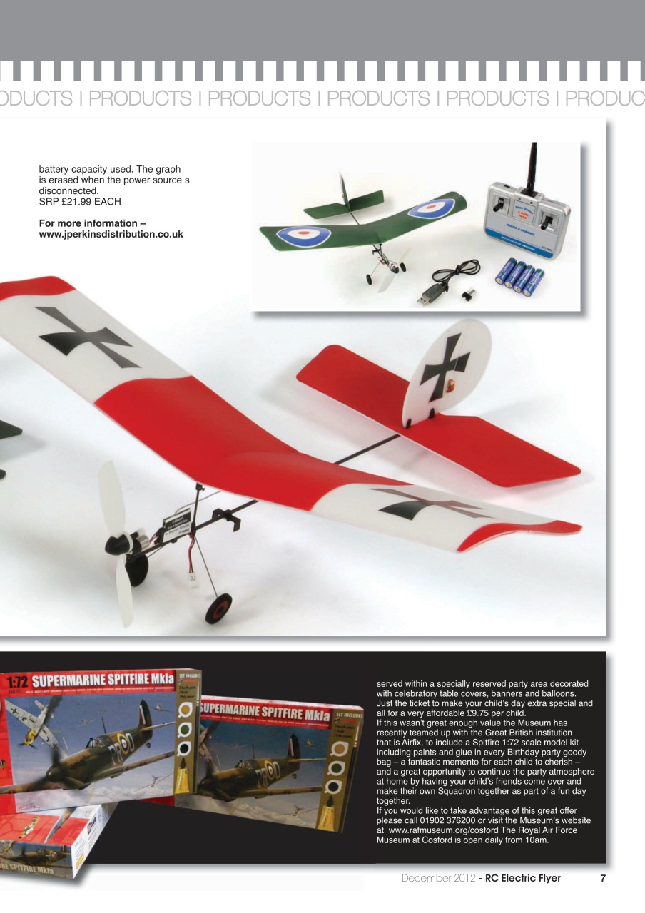 RC Electric Flyer Preview Pages