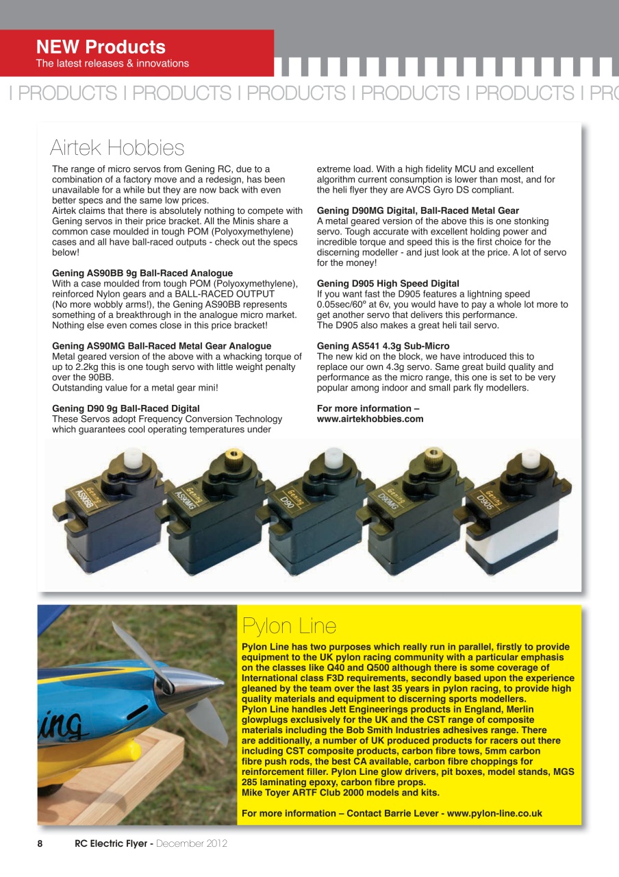 RC Electric Flyer Preview Pages