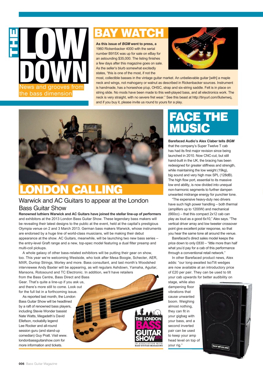 Bass Player UK Preview Pages