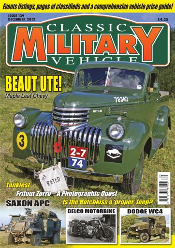 Classic Military Vehicle issue 
