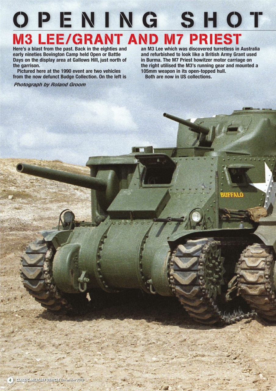 Classic Military Vehicle Preview Pages