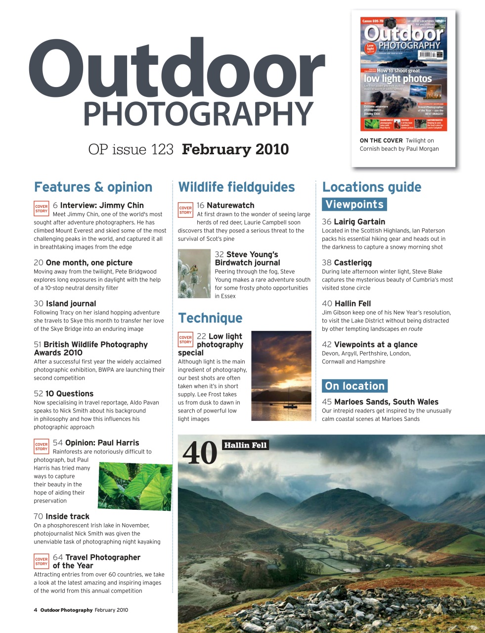 Outdoor Photography Preview Pages