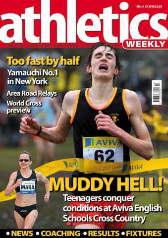 AW – Athletics Weekly Magazine issue AW March 25 2010