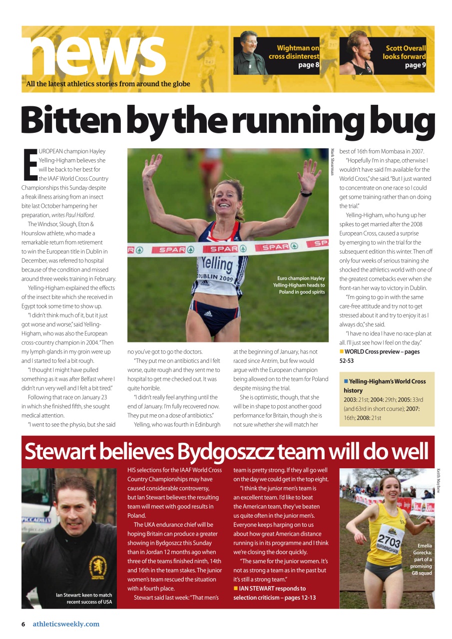 AW – Athletics Weekly Magazine Preview Pages