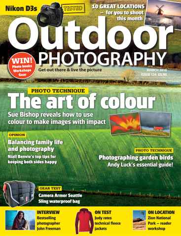 Outdoor Photography issue March 2010