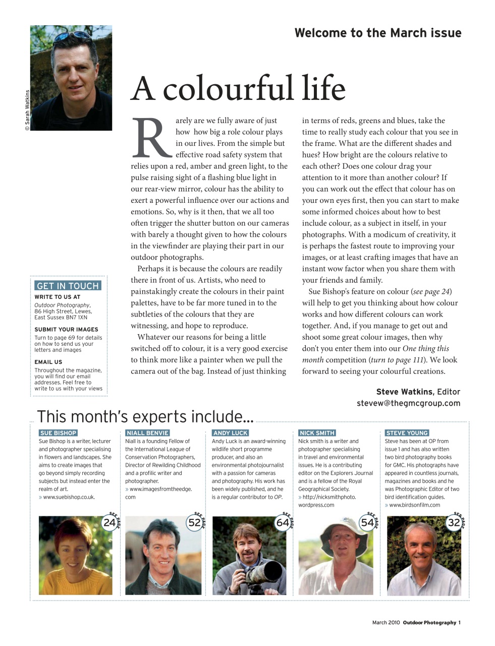 Outdoor Photography Preview Pages