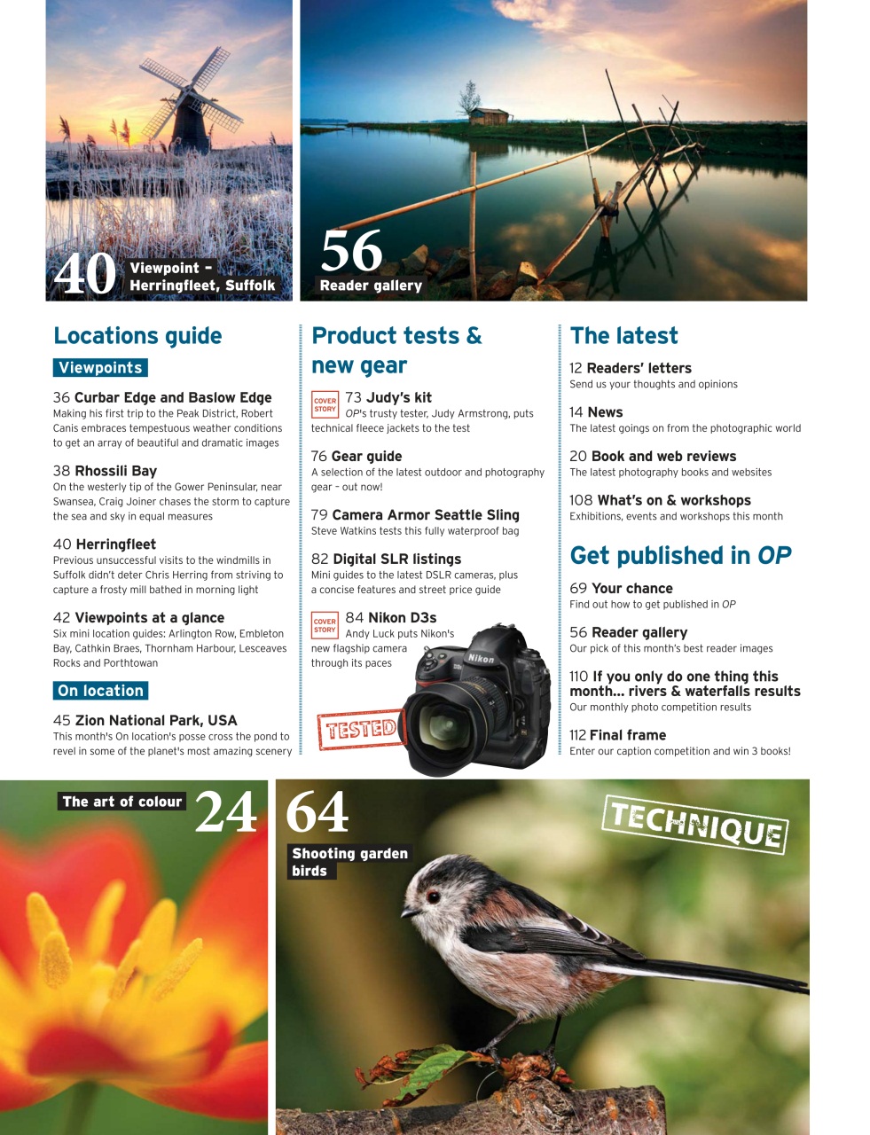 Outdoor Photography Preview Pages