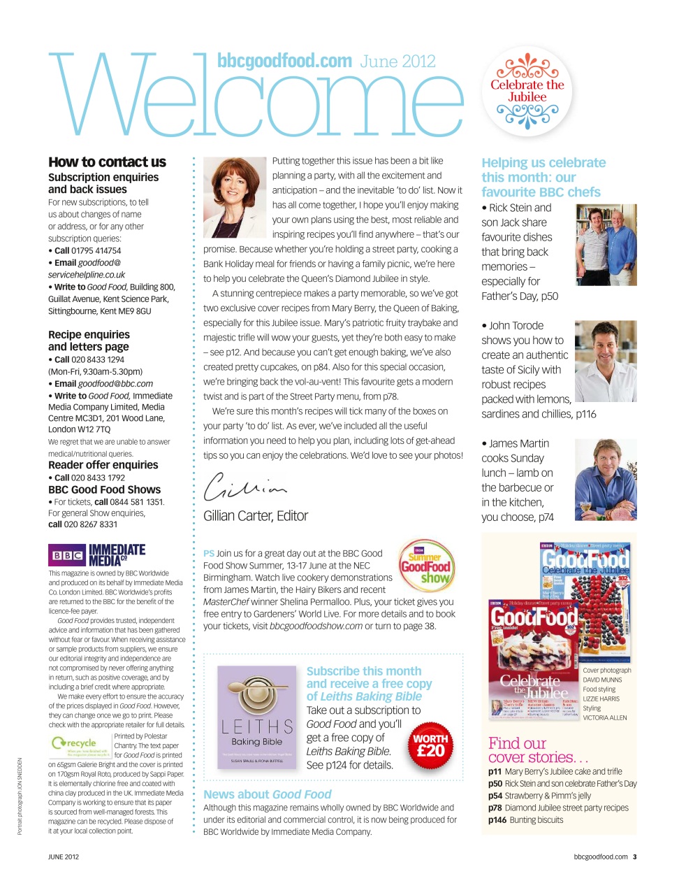 Good Food Magazine Preview Pages