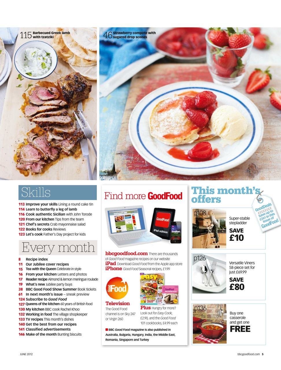 Good Food Magazine Preview Pages