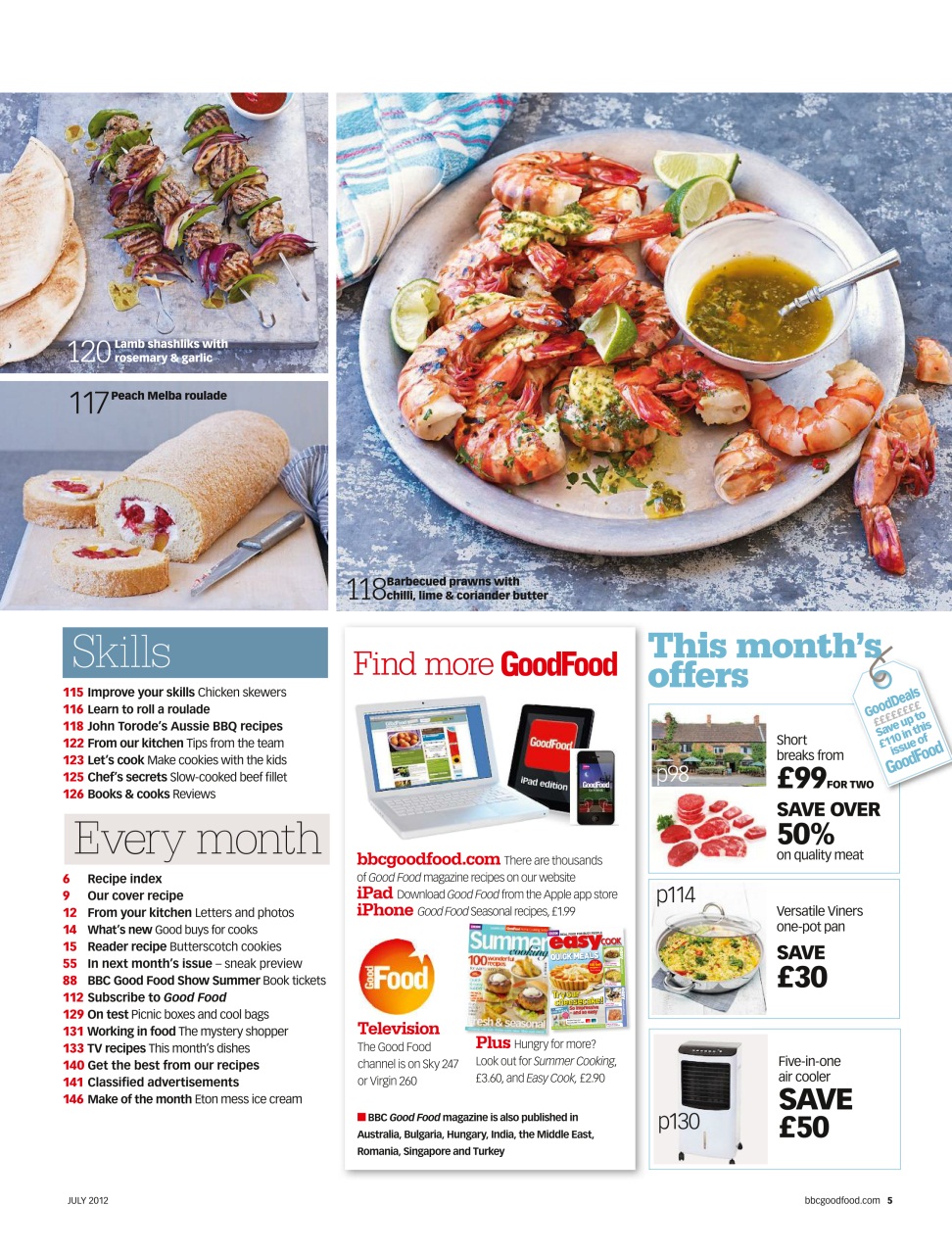 Good Food Magazine Preview Pages