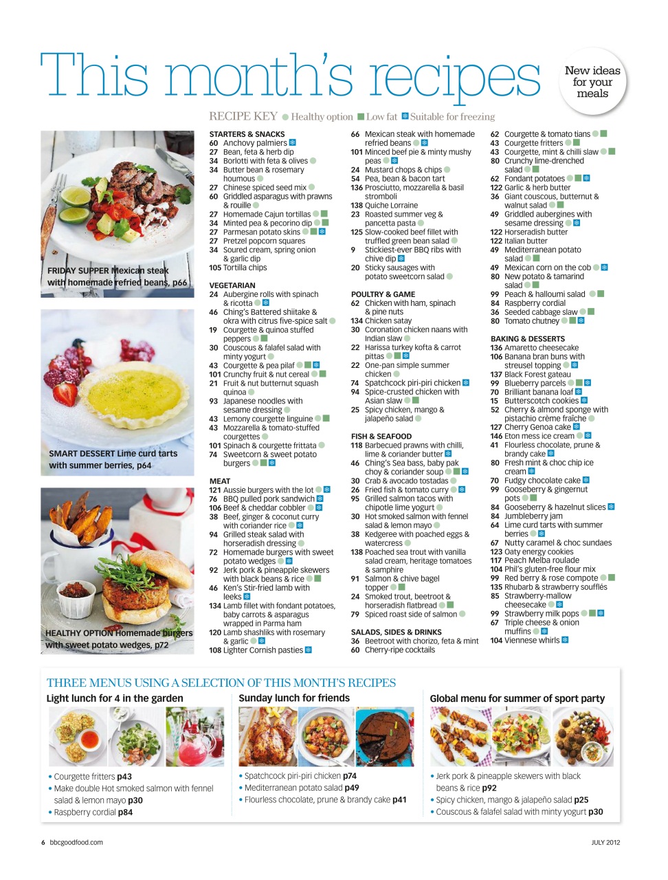 Good Food Magazine Preview Pages