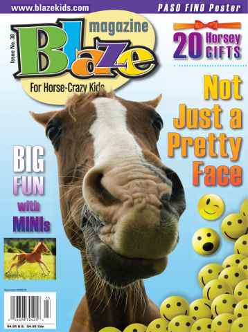 Blaze Magazine For Horse Crazy Kids issue Issue No. 38