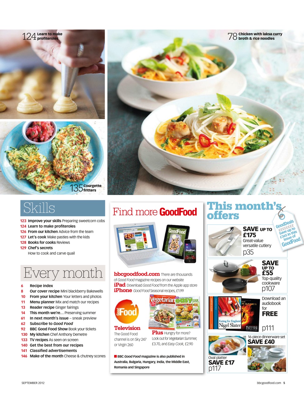 Good Food Magazine Preview Pages