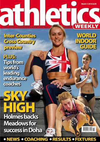 AW – Athletics Weekly Magazine issue AW March 11 2010