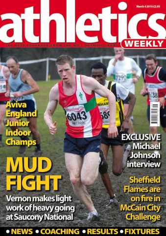 AW – Athletics Weekly Magazine issue AW March 4 2010