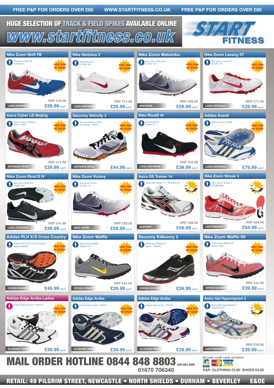 AW – Athletics Weekly Magazine Preview Pages