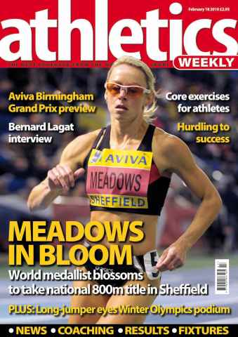 AW – Athletics Weekly Magazine issue AW February 18 2010